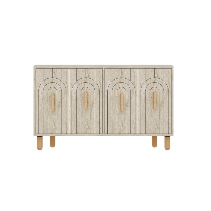 Hanah Home Consola Tiger - Travertino Hanah Home Consola Tiger - Travertino
